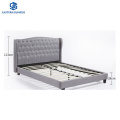 Wholesale Bedroom Furniture Double Leather Bed